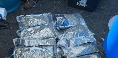 Camuflados en tanque de comida: así entraron 12 paquetes de marihuana a RD,Camuflados en tanque de comida: así entraron 12 paquetes de marihuana a RD