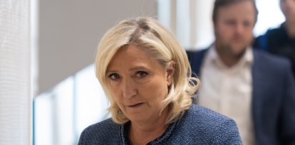 March 31, 2025, Paris, France, France: President of the parliamentary group of the French far right Rassemblement National (RN) party, Marine Le Pen arrives at the Paris courthouse for her trial verdict on suspicion of embezzlement of European public funds. A French court will rule in the trial of far right leader Marine Le Pen over an alleged fake jobs scam at the EU parliament, a verdict which could ruin her chances of standing in the next presidential elections in two years.

Europa Press/Contacto/Alexis Sciard
31/3/2025,March 31, 2025, Paris, France, France: President of the parliamentary group of the French far right Rassemblement National (RN) party, Marine Le Pen arrives at the Paris courthouse for her trial verdict on suspicion of embezzlement of European public funds. A French court will rule in the trial of far right leader Marine Le Pen over an alleged fake jobs scam at the EU parliament, a verdict which could ruin her chances of standing in the next presidential elections in two years.

Europa Press/Contacto/Alexis Sciard
31/3/2025