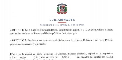 Presidente Luis Abinader declara tres días de duelo nacional por tragedia sucedida en el Jet Set,Presidente Luis Abinader declara tres días de duelo nacional por tragedia sucedida en el Jet Set