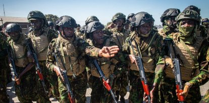 Parte de los integrantes de la misión en Haití. EFE,Parte de los integrantes de la misión en Haití. EFE