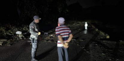Colapsa puente en La Vega,Colapsa puente en La Vega
