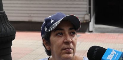 La señora Josefina Melo ponina sobre desaparición de Sudiksha Konanki/ Foto Duany ,La señora Josefina Melo ponina sobre desaparición de Sudiksha Konanki/ Foto Duany