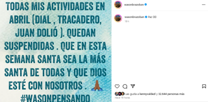 Semana Santa 2025: Estos son algunos de los actos suspendidos tras tragedia Jet Set,Semana Santa 2025: Estos son algunos de los actos suspendidos tras tragedia Jet Set