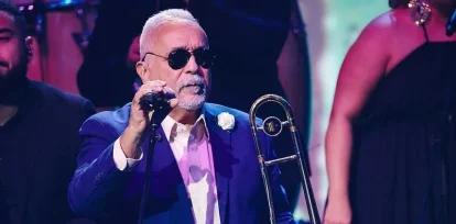 Willie Colón, con el tema 'Murga de Panamá', en los Premios Juventud 2025.