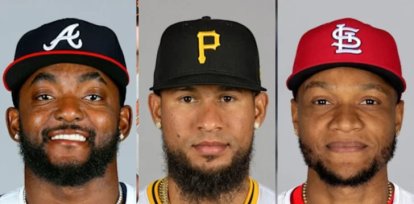 Vidal Bruján, Yohan Ramírez y Jorge Alcalá