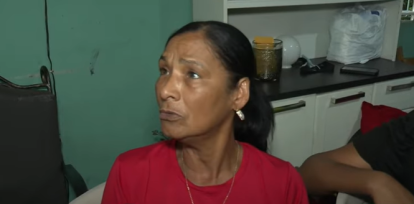 Madre de la víctima