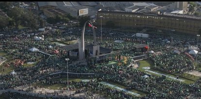 Miles se manifestaron en el año 2017 en Marcha Verde.