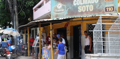 La dinámica callejera no se detuvo del todo Arlenis. Castillo