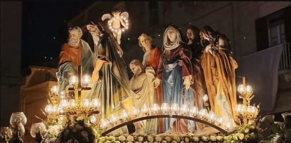 Procesión de Semana Santa en Italia. | Crédito: Cunhal94 / Wikimedia Commons (CC BY-SA 4.0).