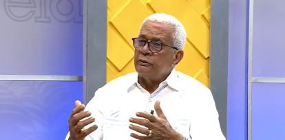 Rafael Leger durante una entrevista en el programa El Día