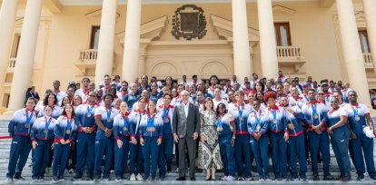 Presidente Abinader anuncia incorporación de medallistas de Santo Domingo 2026 al PARNI y aumento de incentivos a partir de 2027