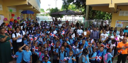 Con rotundo éxito inicia año escolar 2026-2027 en la escuela Santiago Hirujo Sosa de Cancino Adentro