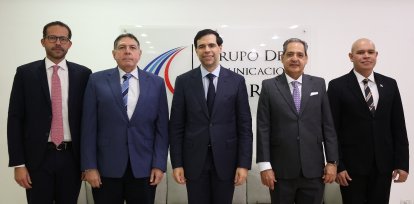 Carlos Hernández, Gamal Michelén, Roberto Salcedo, Pastor de Moya y Amaury Sánchez.