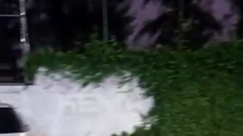 Inundación en la calle Dr. Defilló y Carmen Mendoza