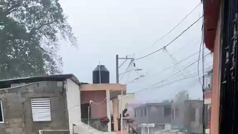 ¡Bajo agua! Así se encuentra San Miguel de Manoguayabo