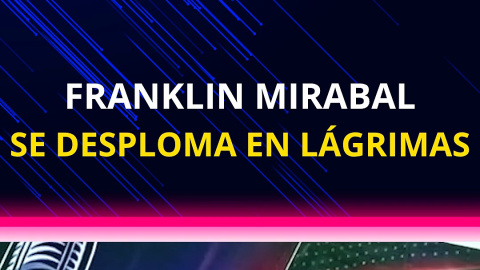 Franklin Mirabal se conmueve hasta las lágrimas en aniversario de Impacto Deportivo