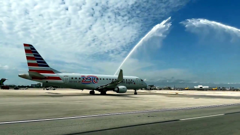Despegó el primer vuelo directo entre EE.UU. y Venezuela tras siete años de complicaciones