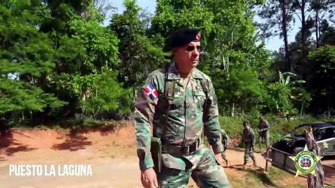 Comandante del Ejército recorre puestos fronterizos en Elías Piña e Independencia