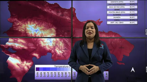 El calor no da tregua: Indomet pronostica temperaturas de hasta 39 °C en República Dominicana