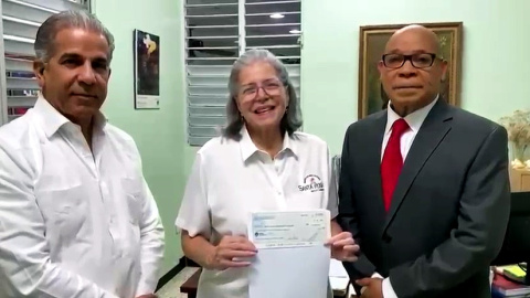 Zapete dona a estudiantes sordos RD$2.4 millones recibidos tras fallo contra Jean Alain Rodríguez