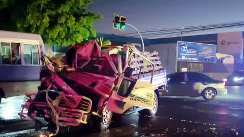 Accidente de tránsito en la avenida San Martín con Ortega y Gasset deja un muerto