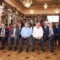 El encuentro se celebró en el Palacio Nacional. El presidente Abinader y funcionarios.Durante el acto, celebrado en el Salón Las Cariátides, el presidente Abinader informó que el Gobierno destinó un aporte especial de RD 2,500 millones al Ministerio de Obras Públicas