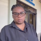 Madre de menor ahogada en Santiago.