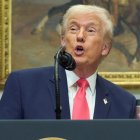 Donald Trump, presidente de Estados Unidos.  AP