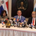 Wilson Gómez encabeza rueda de prensa