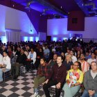 Parte de los estudiantes que participan en el programa Berklee en Santo Domingo.