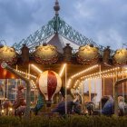 El  clásico carrousel familiar.