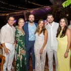 Pedro Farach Olavarrieta, Carmen Olavarrieta de Farach, Alejandro Farach Olavarrieta, María Fernanda Briquet de Farach, Pedro José Cabrera y Sofía Elena Briquet.