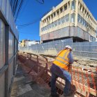 Quejas por la lentitud de los trabajos en la calle Del Sol,