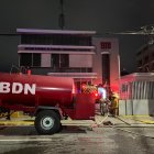 Conato de incendio en la sede del 9-1-1