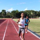Atletas en plena competencias en justas anteriores