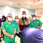 Los doctores Doris Sánchez y Melvin Ozoria.