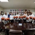 Rafael Cruz durante las visitas.