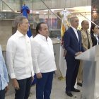 El presidente Luis Abinader habló durante el Consejo de Seguridad y Defensa Nacional, en el Ministerio de Defensa.