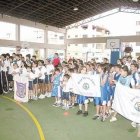 Colegio Saint Thomas inaugura torneo de baloncesto con 375 niños
