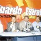 Eduardo Estrella seguro que irá a segunda vuelta