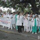 Paro total ayer en hospitales