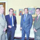 Giorgio Sfara ofrece almuerzo a empresario italiano