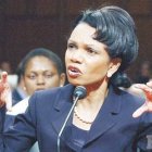 Condoleezza arremete contra <BR>gobiernos Cuba y Venezuela