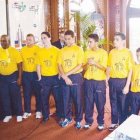 Juan Vila y Emil Santos tras oro hoy en torneo Tenis de Mesa