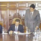 Leonel reafirma compromiso de lucha contra <BR>la corrupción