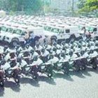 Tarea policial es reforzada con entrega <BR>310 vehículos