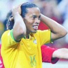Ronaldinho fracasó pudo empatar el juego para Brasil