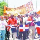 Hieren 18 en protesta Barahona