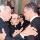 Presidente Fernández recibió anoche en Palacio a invitados especiales