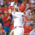 Pujols sigue caliente y conecta jonrón 18